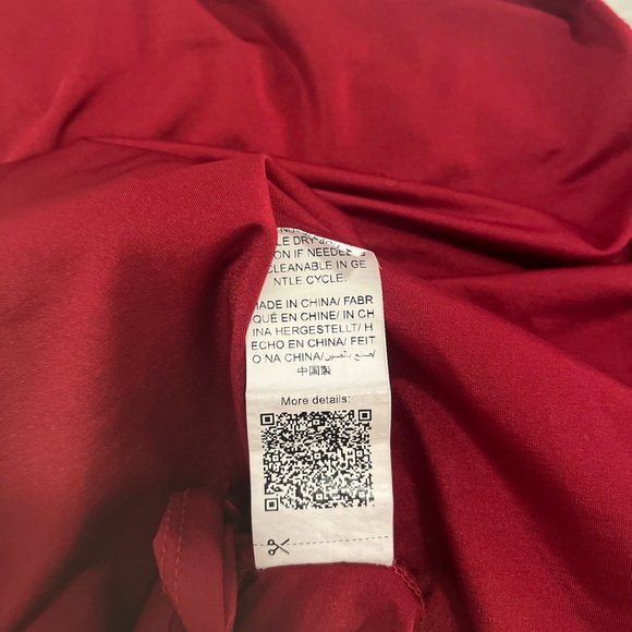 Red Crop Top And Skirt Set | Color: Red | Size: XS - Picture 5 of 6